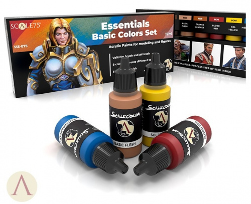 Scale75: Essentials Basic Colors Paint Set